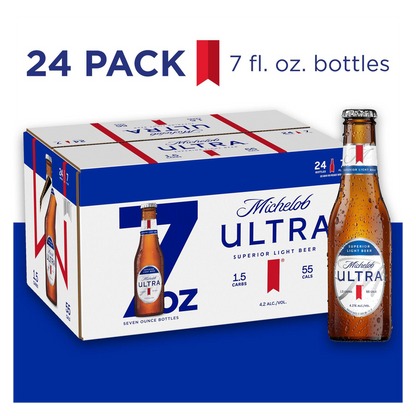 Michelob Ultra 24pk 7oz Btl