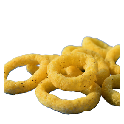 Andy Capp's Beer Battered Onion Rings Baked Oat and Corn Snacks, 2 oz