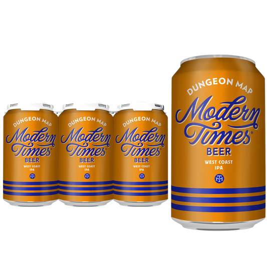 Modern Times Dungeon Map West Coast IPA 6pk 12oz