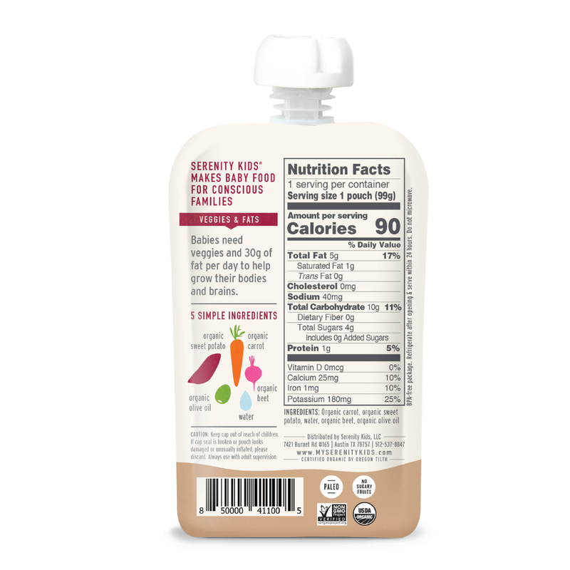 Serenity Kids Organic Roots Pouch
