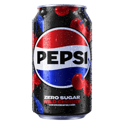 Pepsi Zero Sugar Wild Cherry 12oz 12pk Can