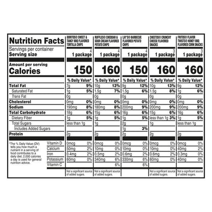 Frito Lay Snacks Summer BBQ Mix Variety 18ct