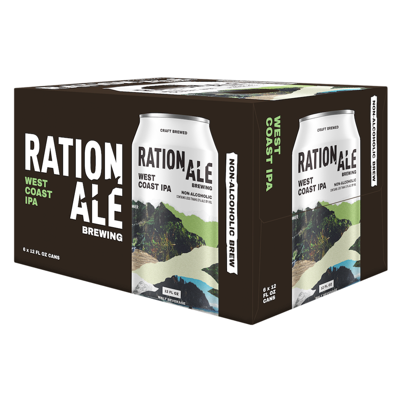 RationAle Brewing Non-Alcoholic West Coast IPA 6pk 12oz Can