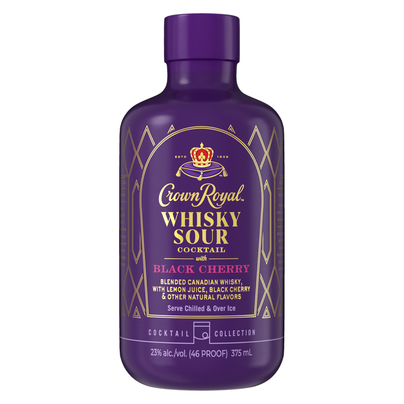 Crown Royal Whiskey Sour Cocktail 375ml