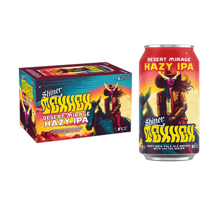 Shiner Texhex Desert Mirage Hazy IPA 6pk 12oz Can 6% ABV