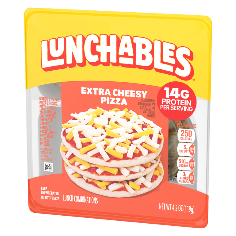 Lunchables Extra Cheesy Pizza - 4.2oz