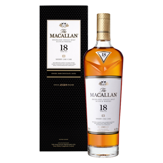 Macallan 18 Yr Sherry Oak 750ml (86 Proof)