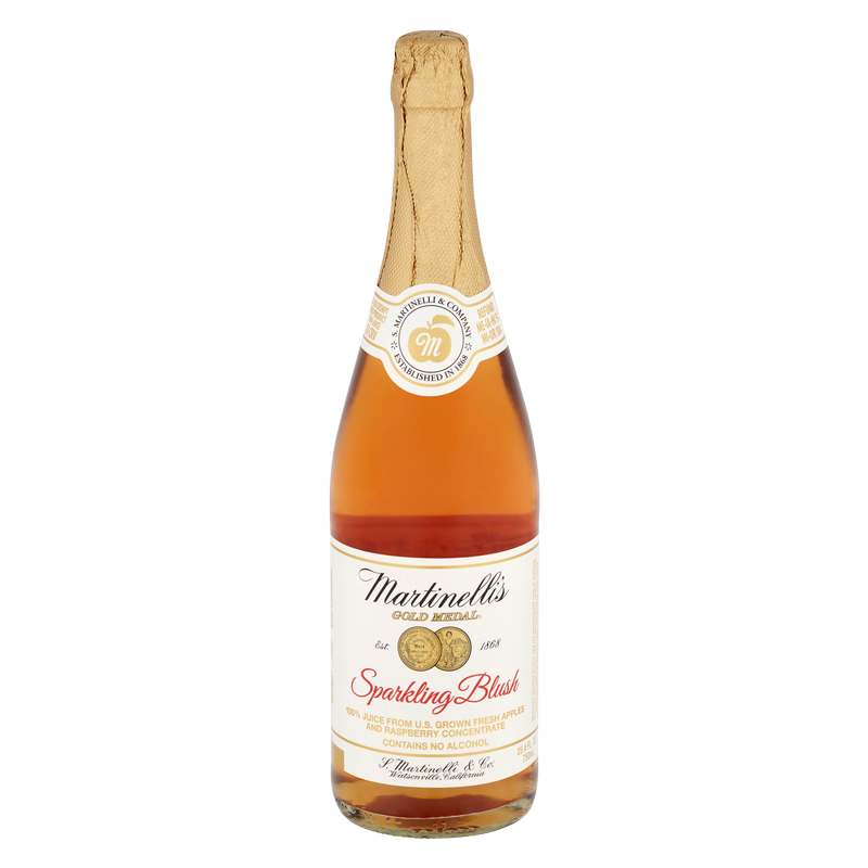 Martinelli's Sparkling Blush Single 25.4oz Btl