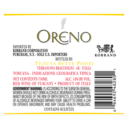 Tenuta Sette Ponti Oreno 2015 750ml