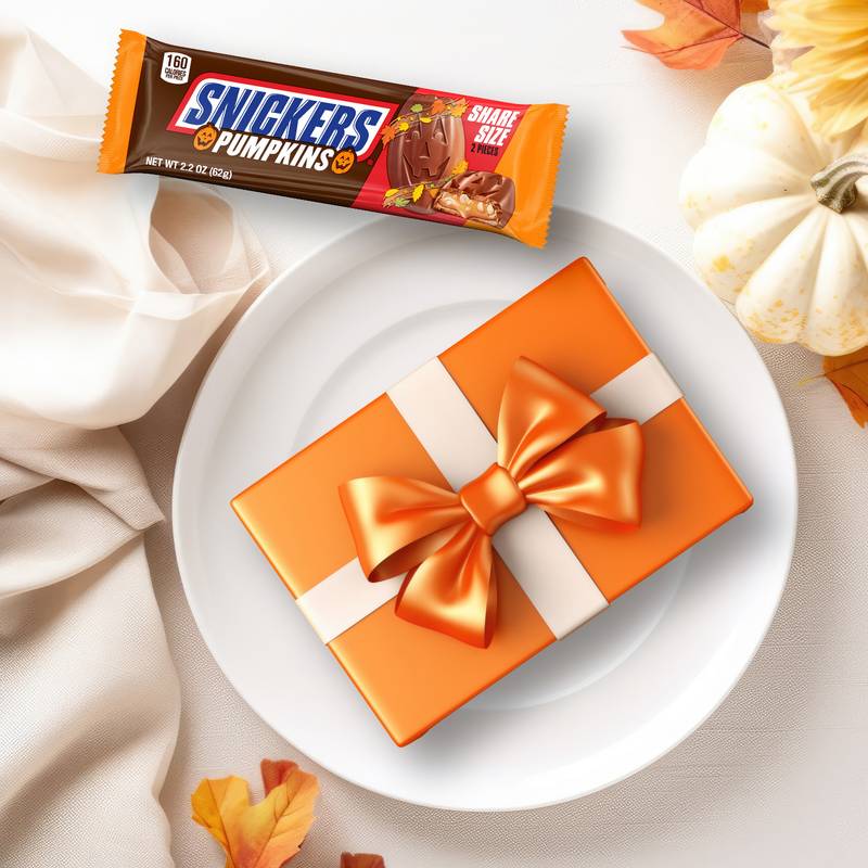 SNICKERS Pumpkins Share Size, 2.2 oz