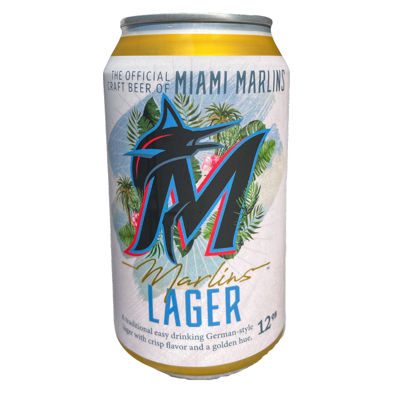 Biscayne Bay Brewing Marlins Lager 6pk 12oz Can 4.8% ABV