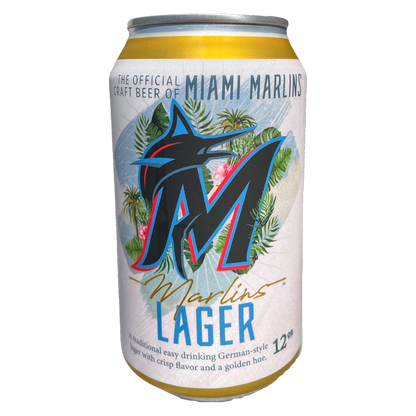 Biscayne Bay Brewing Marlins Lager 6pk 12oz Can 4.8% ABV