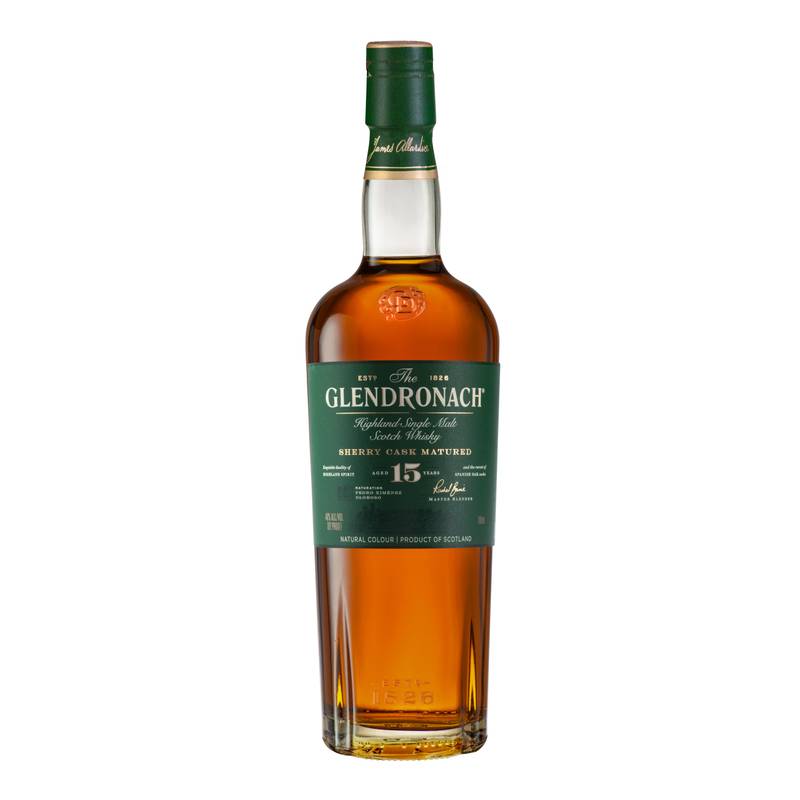 Glendronach Single Malt Scotch 15 Year 700ml