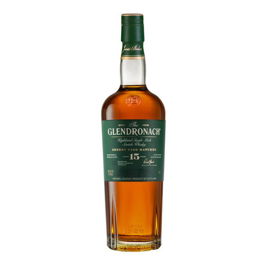 Glendronach Single Malt Scotch 15 Year 700ml