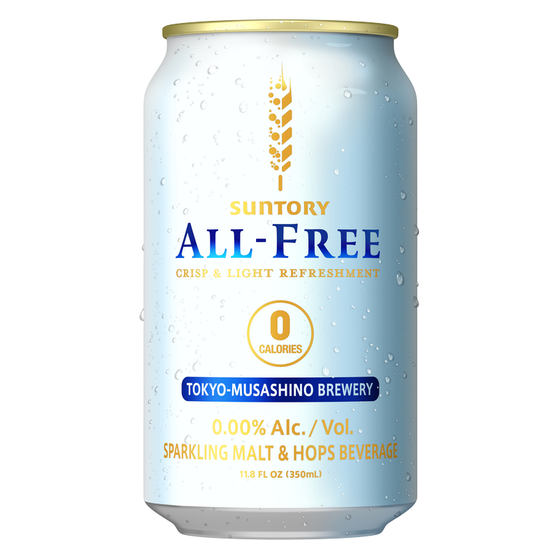 Suntory All-Free Non-Alcoholic 4pk 300ml Can