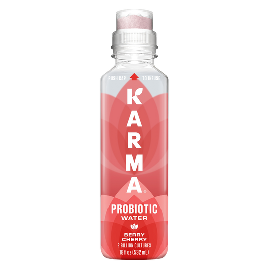 Karma Berry Cherry Probiotic Water 18oz Btl