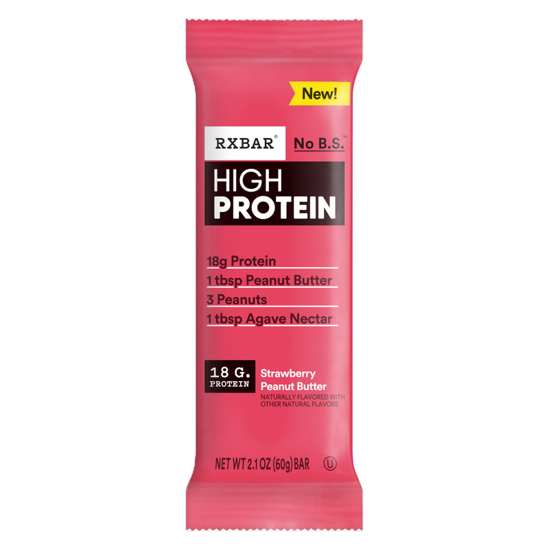 RX High Protein Strawberry Peanut Butter, 2.1 oz