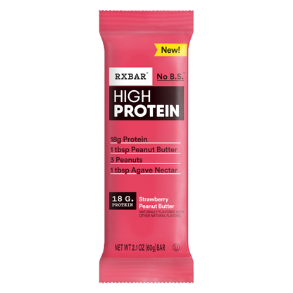 RX High Protein Strawberry Peanut Butter, 2.1 oz