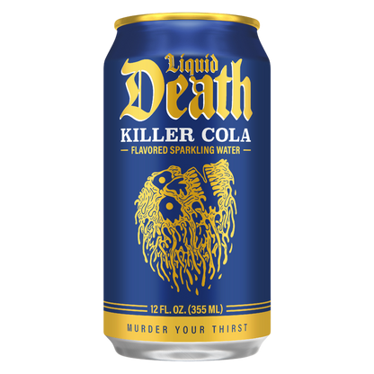 Liquid Death Killer Cola Sparkling Water 6pk 12oz Can