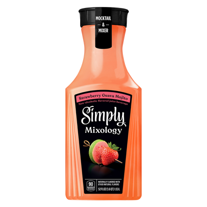 Simply Mixology Strawberry & Guava Mojito 52oz Btl