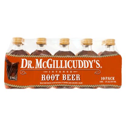 Dr McGillicuddys Root Beer 10pk 50ml 15% ABV