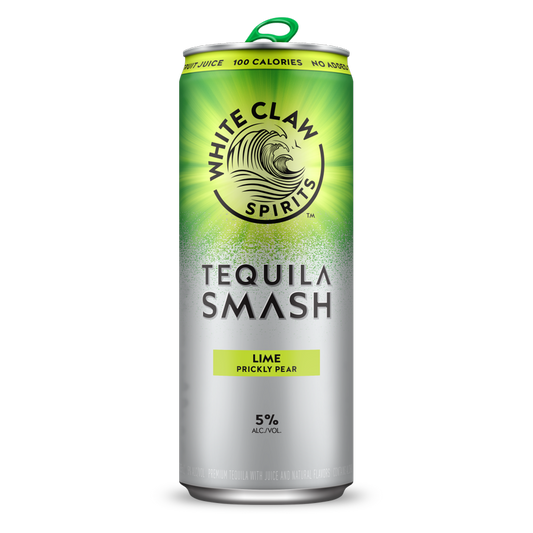 White Claw Tequila + Soda Smash Lime Prickly Pear 12oz Can 4.5% ABV