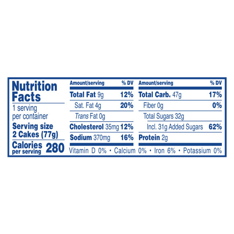 HOSTESS TWINKIES Snack Cakes, Single Serve, 2 Count, 2.70 oz