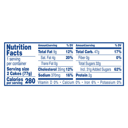 HOSTESS TWINKIES Snack Cakes, Single Serve, 2 Count, 2.70 oz