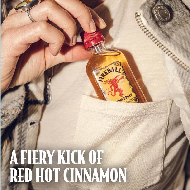Fireball Hot Cinnamon Blended Whisky 100ml (33 Proof)