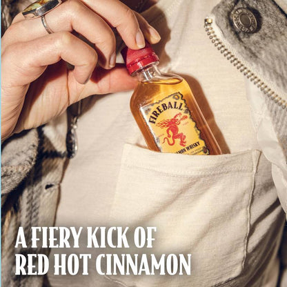 Fireball Hot Cinnamon Blended Whisky 100ml (33 Proof)