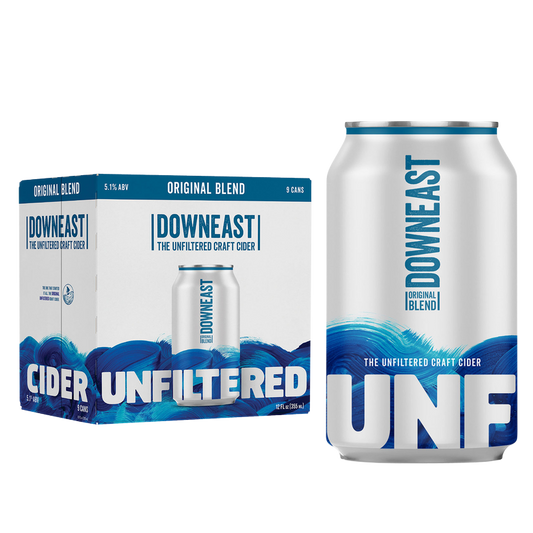 Downeast Cider Original Blend 9pk 12oz Can 5.1% ABV