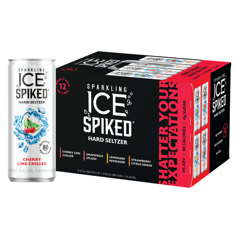 Sparkling Ice Hard Seltzer Variety Pack 12pk 12oz Can