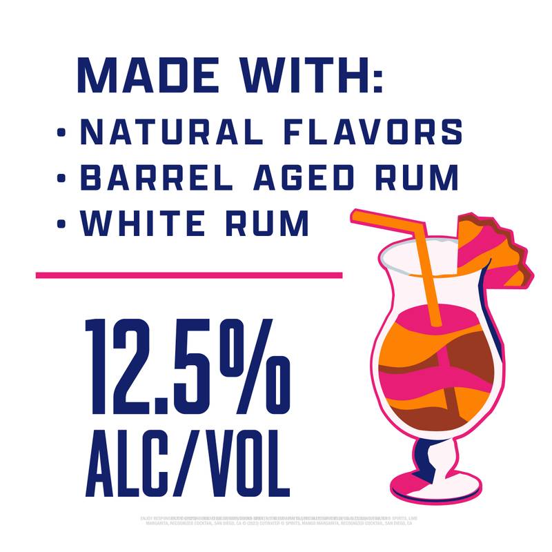 Cutwater Tiki Rum Mai Tai Single 12oz Can 12.5% ABV