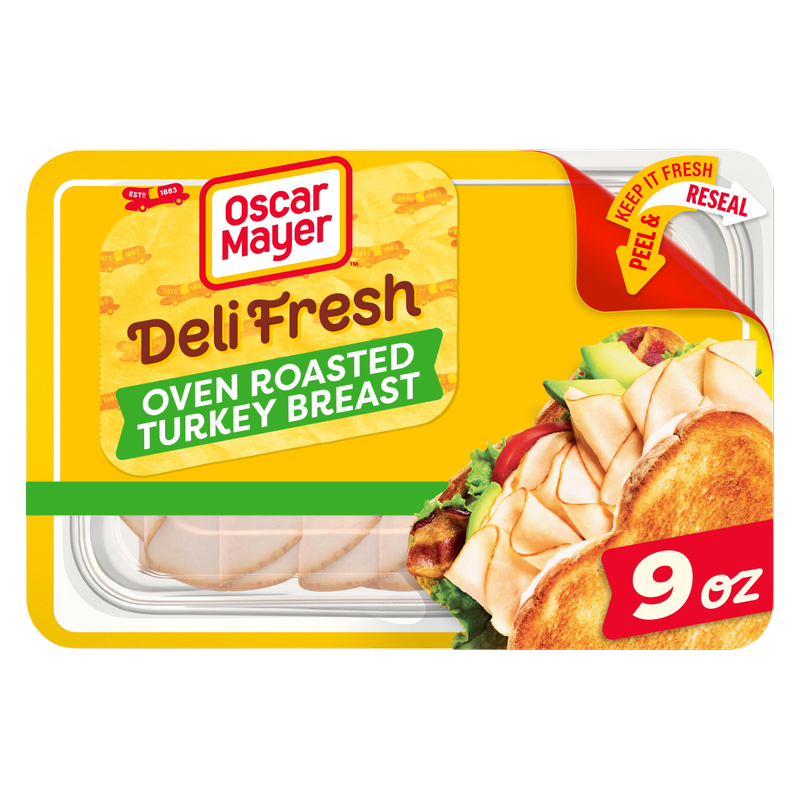 Oscar Mayer Deli Fresh Oven Roasted Turkey Breast - 9oz