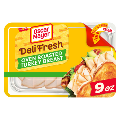 Oscar Mayer Deli Fresh Oven Roasted Turkey Breast - 9oz