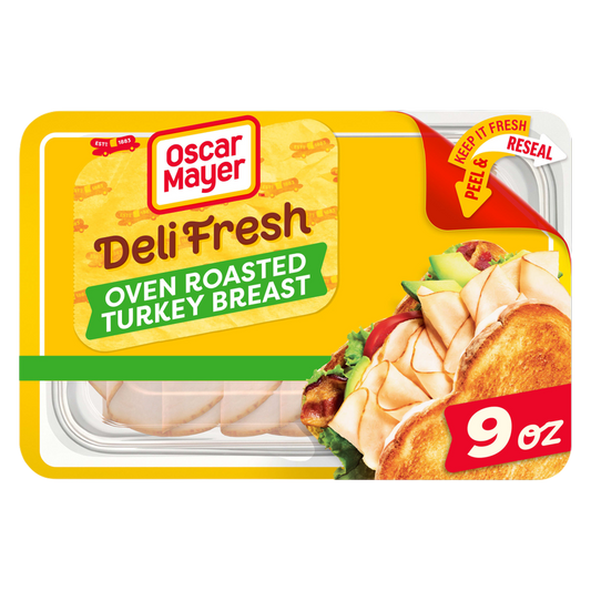 Oscar Mayer Deli Fresh Oven Roasted Turkey Breast - 9oz