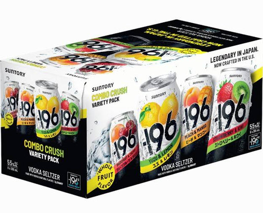Suntory -196 Combo Crush Variety Pack 8pk 12oz