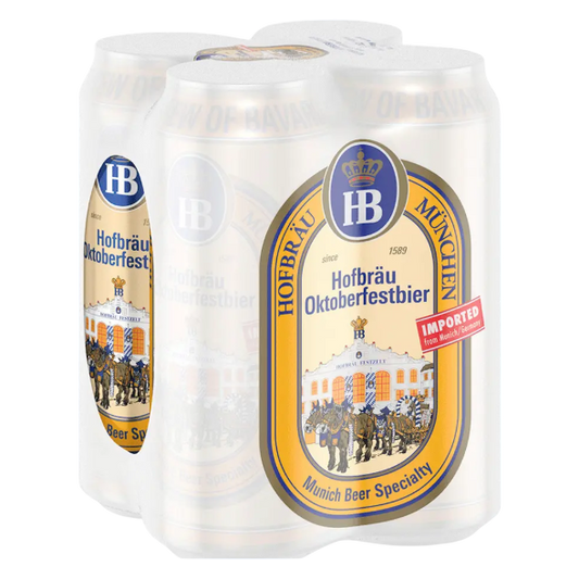 Hofbrau Oktoberfestbier 4pk 500ml Can