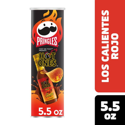 Pringles® Hot Ones® Rojo, 5.5 oz