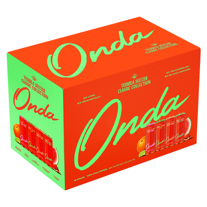 Onda Tequila Seltzer Classic Collection Variety 8pk 12oz Can 5.0% ABV