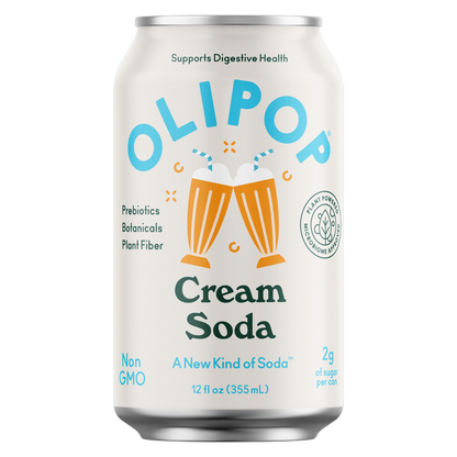 Olipop Cream Soda 12oz Can