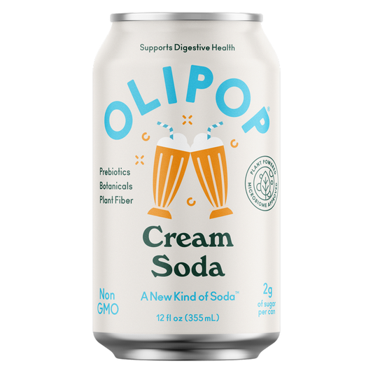 Olipop Cream Soda 12oz Can