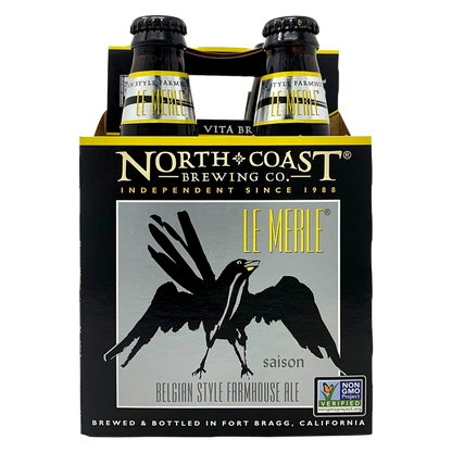 North Coast Brewing Le Merle 4pk 12oz Btl