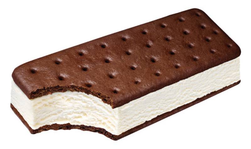 Blue Bunny Big Bopper Vanilla Flavored Sandwich