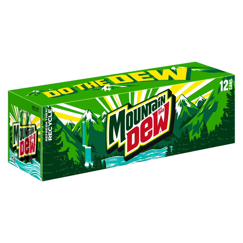 Mountain Dew 12pk 12oz Can