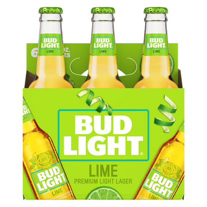 Bud Light Lime 6pk 12oz Btl 4.2% ABV