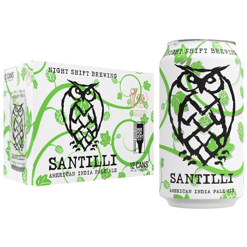 Night Shift Santilli IPA 12pk 12oz 6.0% ABV