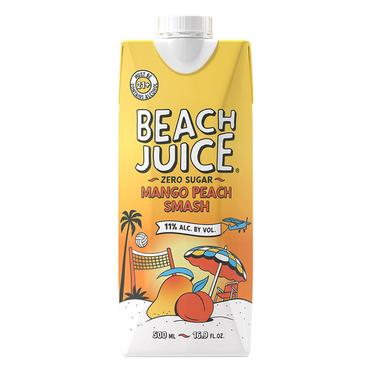 Beach Juice Mango Peach Smash 500ml 11% ABV