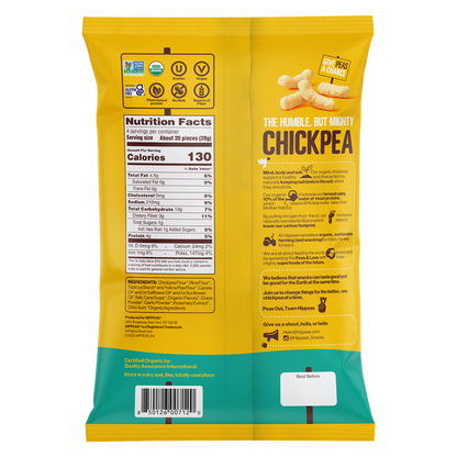 Hippeas Vegan White Cheddar Chickpea Puffs 4oz