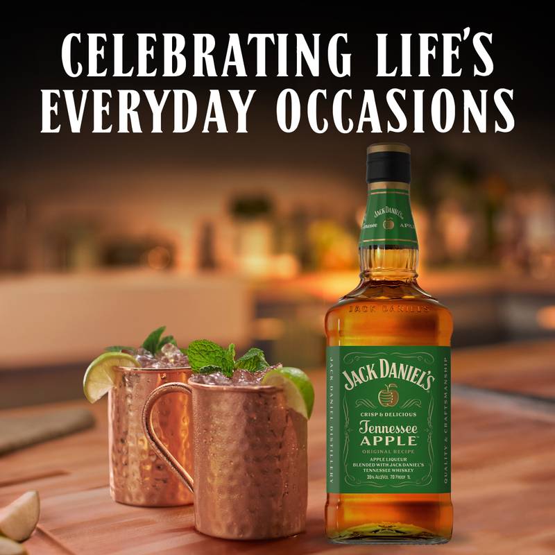Jack Daniel's Tennessee Apple Whiskey 1.75L (70 Proof)